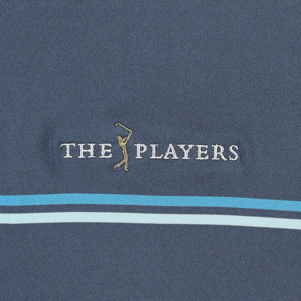  THE PLAYERS Under Armour Drive Chest Stripe Quarter-Zip Pullover - Blue